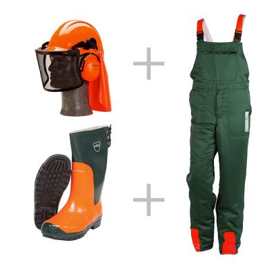 UDGÅET Peltor hjelmpakke (KAMPANGE)hjelmsæt, overalls o