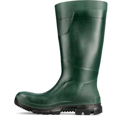 Purofort, gummistøvle m/sikkerhed, grøn, str. 36