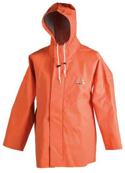 Heavy Duty, regnjakke, grøn pvc,  str. XXL