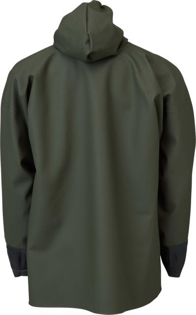 Bontex Flex, regnjakke  m/gummimanchet, grøn, str. S
