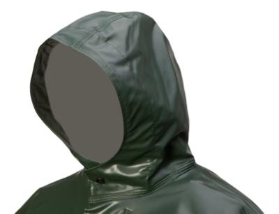 Bontex Flex, regnjakke  m/gummimanchet, grøn, str. S