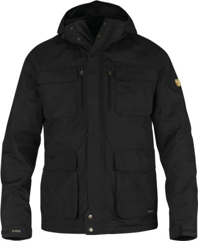 Fjällräven Montt Hyd.jakke Str. XS, sort, tre i en, vandtæt