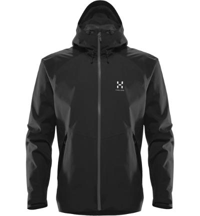 Haglöfs ESKER Str. L, sort, Vind-og vandtæt