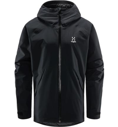 Haglöfs Skuta Regnjakke, str. S, Sort