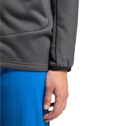 Haglöfs Frost Mid fleece, str. S, Magnetite