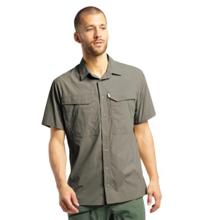 Haglöfs Salo SS skjorte Kortærmet, str. M, Blå