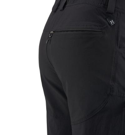 Haglöfs Mid Flex buks Str. S, Sort, m/stretch forstærkn.