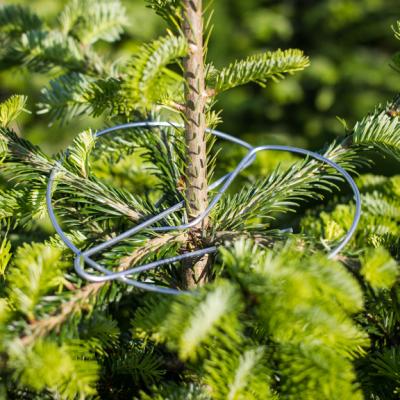 Topring metal til juletræer, 50 stk/ks