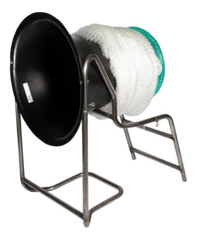 Nettragt Triwi Sortplast Ø45 M/stel, fliseholder