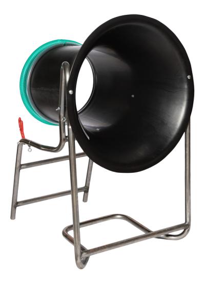 Nettragt Triwi Sortplast Ø45 M/stel, fliseholder