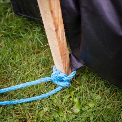 Julemand,3 meter, extra stærk oppustelig  220 volt