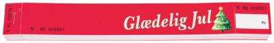 Juletræsmærke detailsalg PVC Glædelig jul
