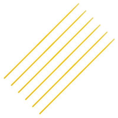 Fuglepinde med Triwi klemmer, 500 stk/kasse, m/40 cm, gule