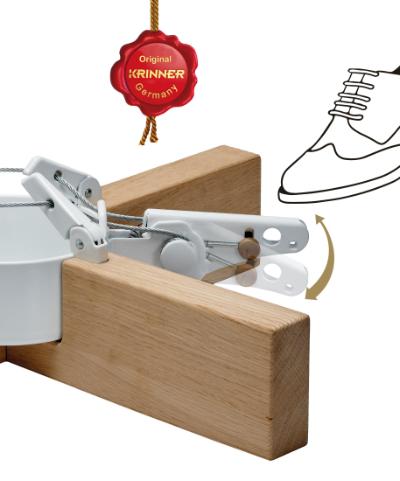 Krinner, Kopenhagen, egetræ/hvid, max Ø12 cm, H 250cm