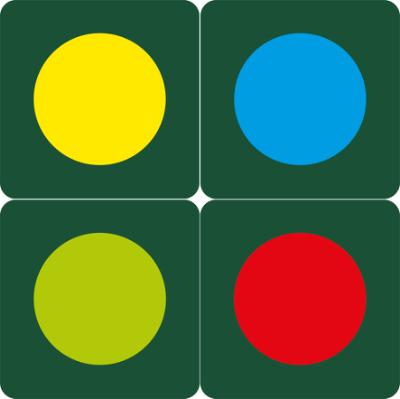 Skilt, 10x10 cm, Hovednr.