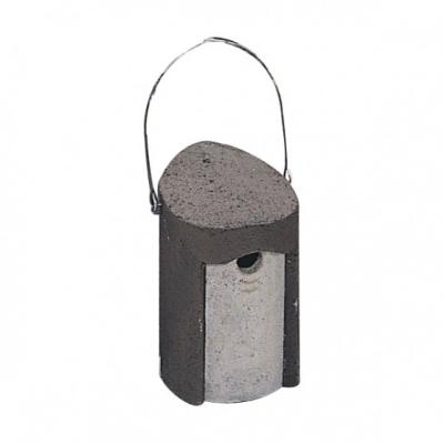 Schwegler, fuglekasse, 1B, træbeton, indgangshul: Ø 32 mm