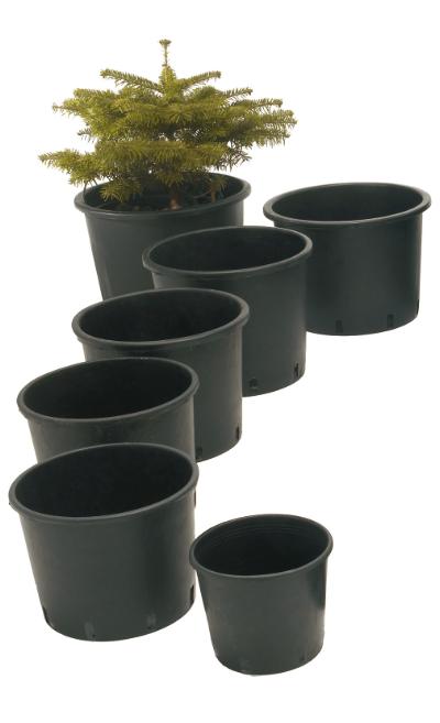 Juletræspotte, 40 L, H 32 cm, Ø42 cm, 450 stk/palle, pris/st