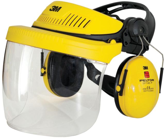 Peltor 5F-1/H510P3F, buskryddersæt m/plexiglas