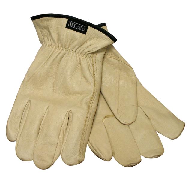 OX-ON, 2609, Driver, handske, blødt skind, str. 9