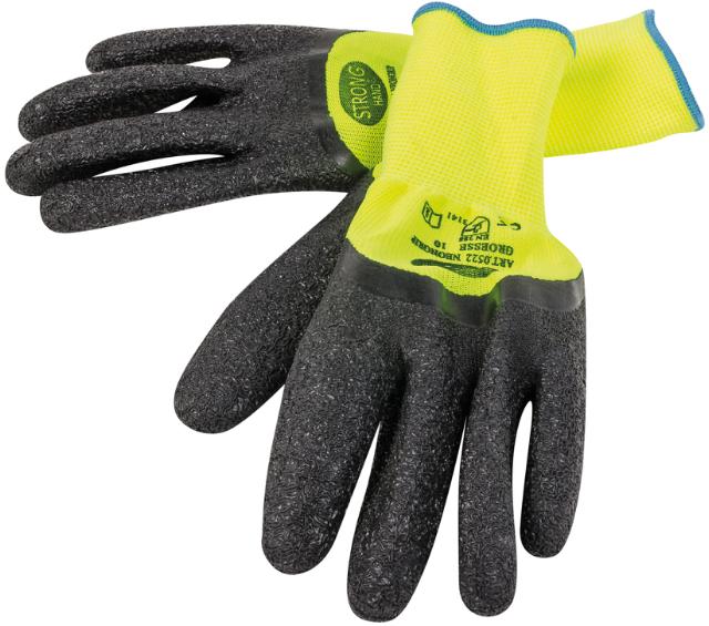 Stronghand, handske, neongrib, str. 9