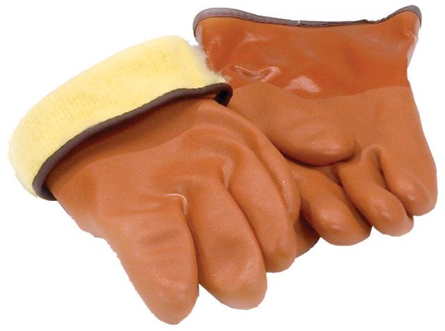 Showa, frysehushandske, m/orange for, str. 8/M