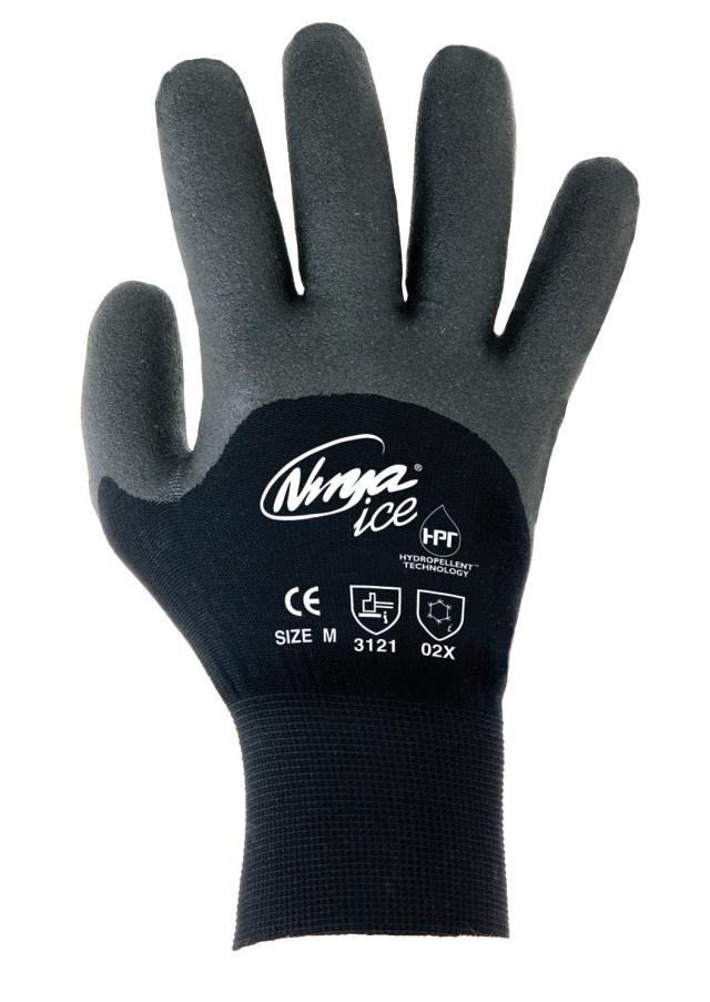 Ninja Ice, handske m/for, halvdyppet, str. 6