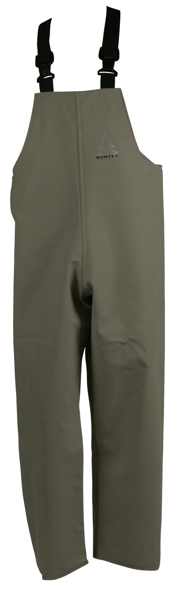 Heavy Duty, regnoverall, grøn pvc, str. XL