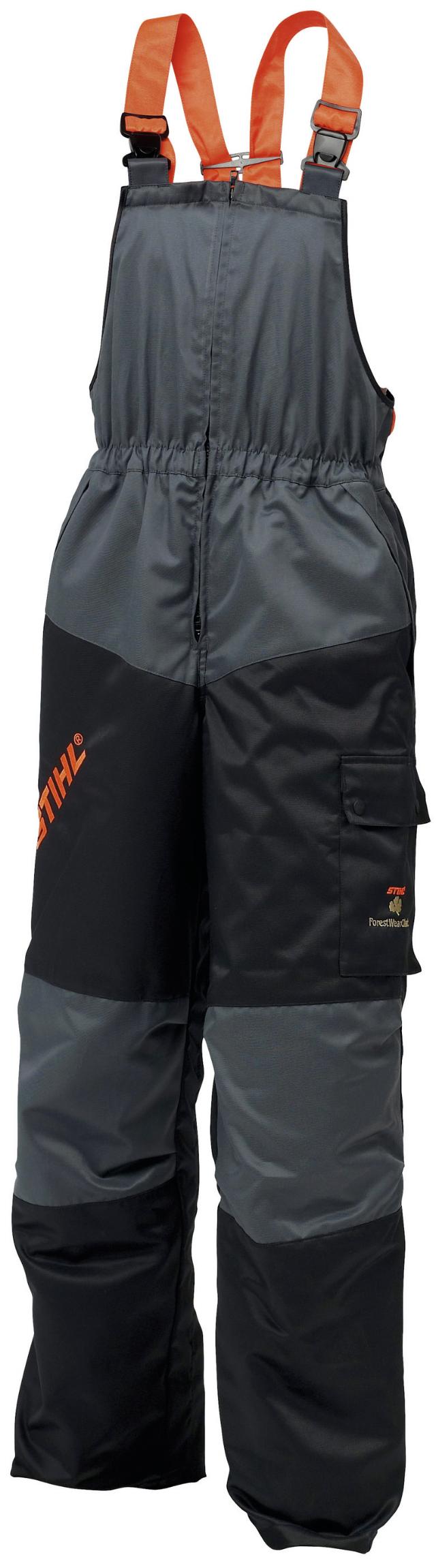 Stihl, sikkerhedsoveralls, sort/orange, str. 56