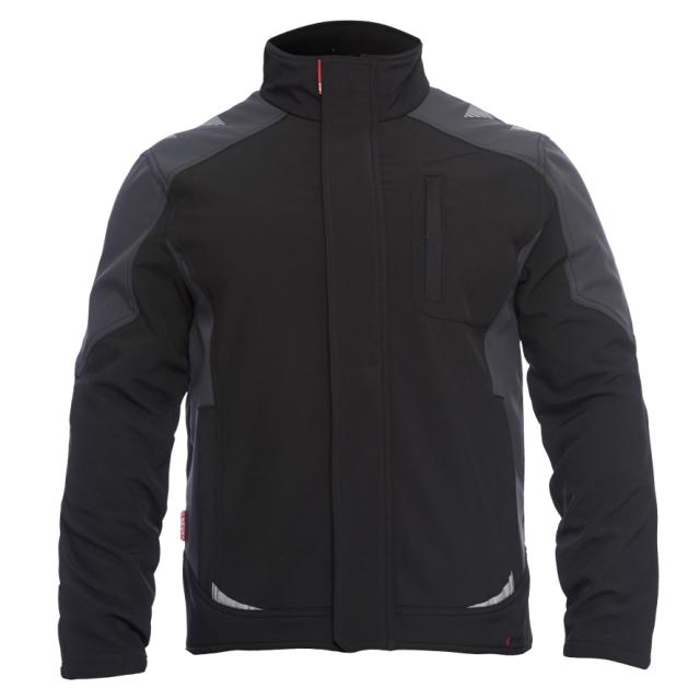 Galaxy, softshell-jakke, sort, str. XL
