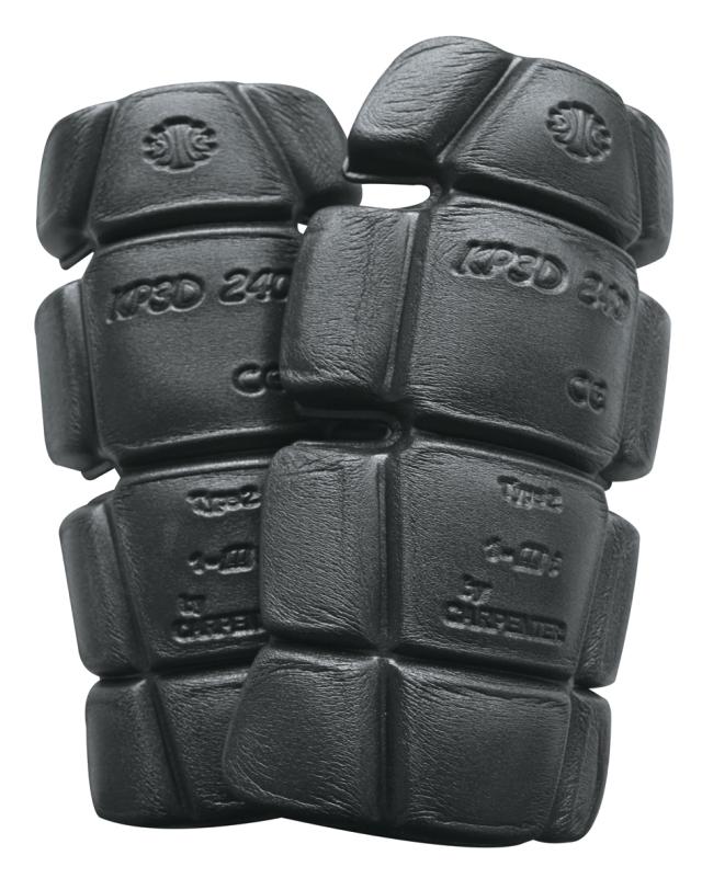 Knæpuder t/benklæder. sæt à 2 stk.