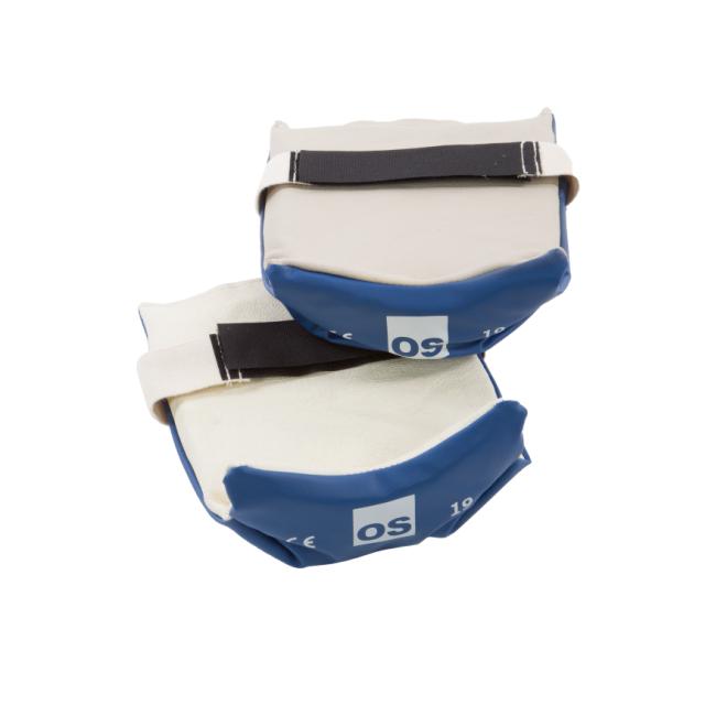 Knæpuder/knæskåner med elastik