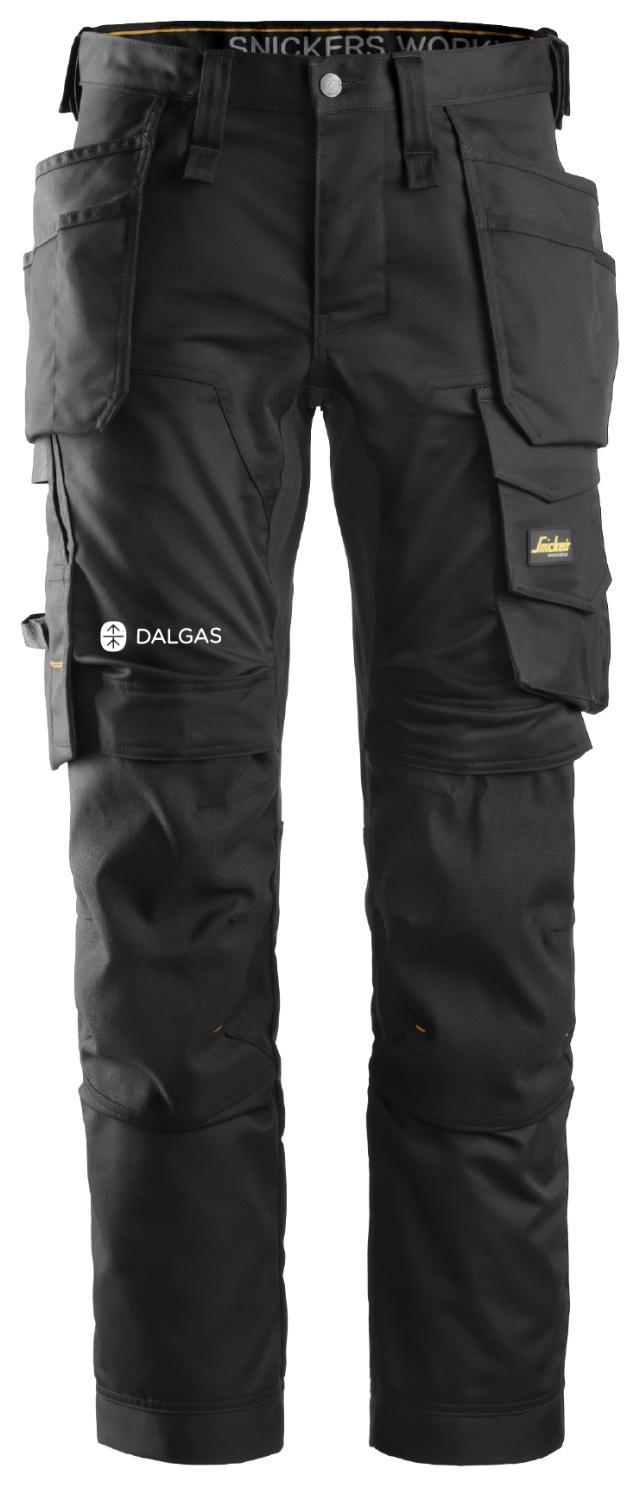 Snickers, AllroundWork, bukser, stretch, sort, Hovednr.