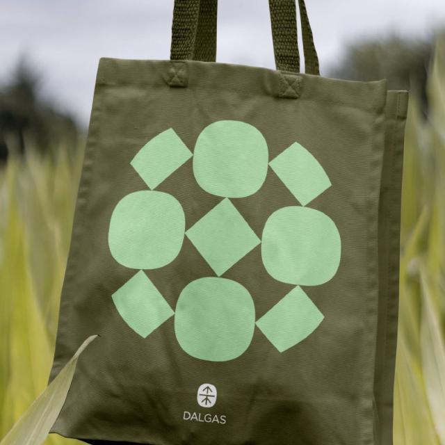 Dalgas, mulepose, grøn