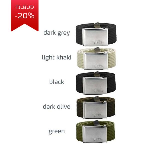 Fjällräven, Canvas, bælte, sand/220, B: 4 cm, L: 120 cm