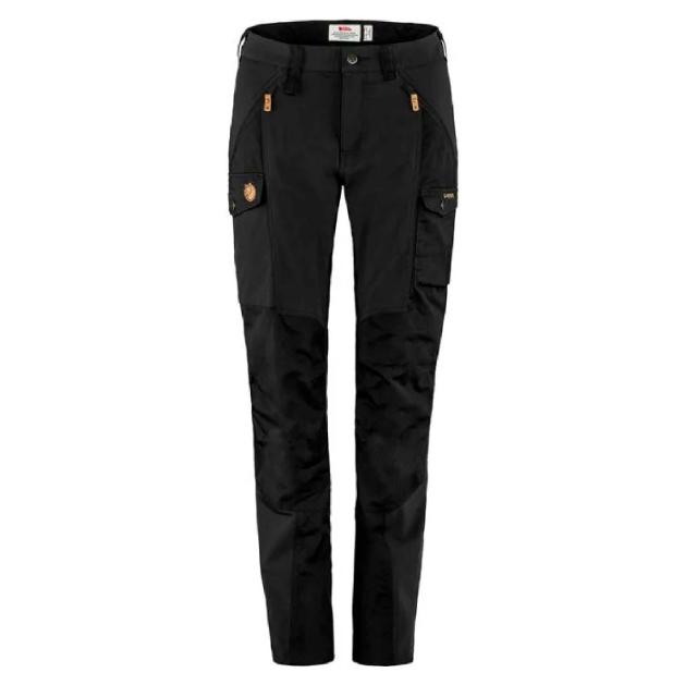 Fjällräven, Nikka Curved, buks, W, black, (profilbeklædning)