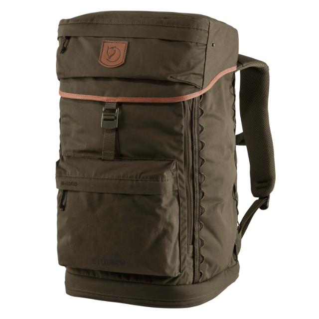 Fjällräven, Singi Stubben, rygsæk med stol, dark olive, 20 L