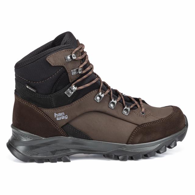 Hanwag, Alta Bunion II GTX, støvlet, mocca/sort, str. 45