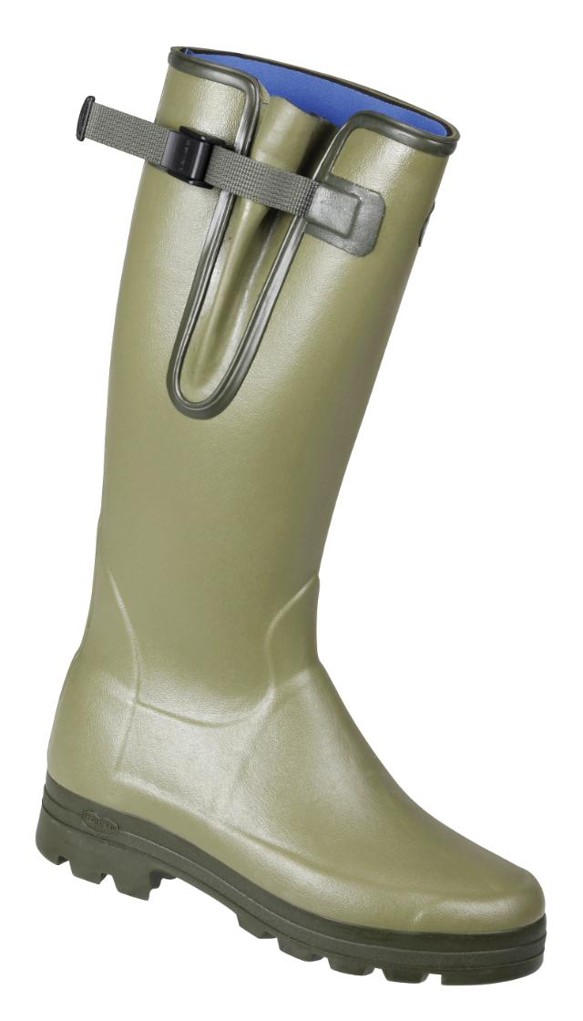 Le Chameau Nord, gummistøvle, grøn, str. 42