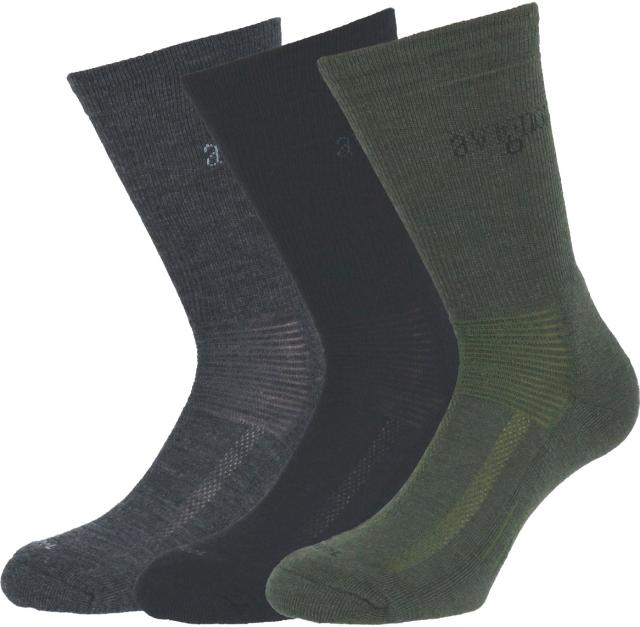 Avignon uldstrømpe, Terry, Hovednummer, 3-Pack