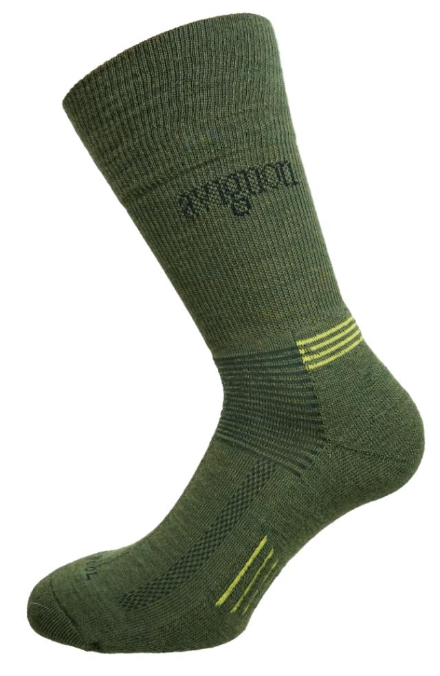 Avignon uldstrømpe, Terry, Grøn, Hovednummer