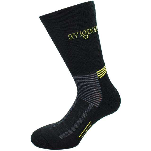 Avignon uldstrømpe, Terry, Sort, Hovednummer