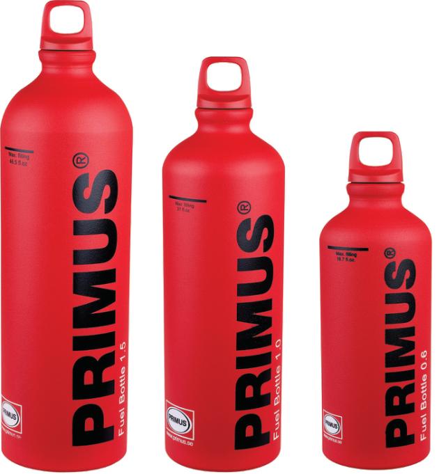 Primus, fuelbottle, rød, 0,6 liter