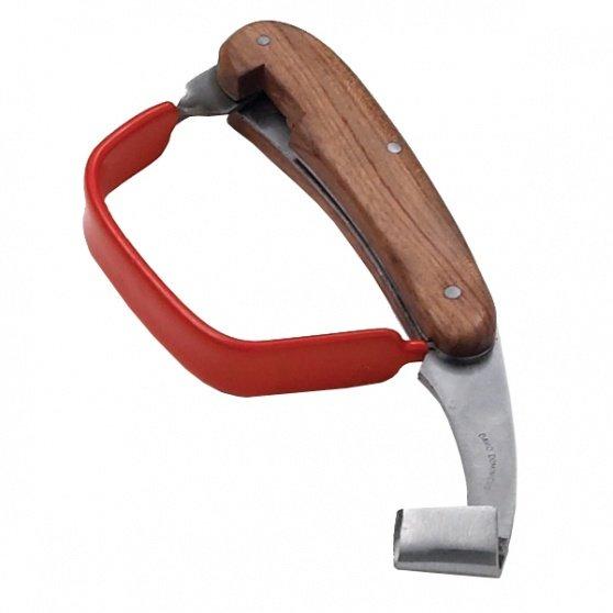 Ridsekniv, med beskytter