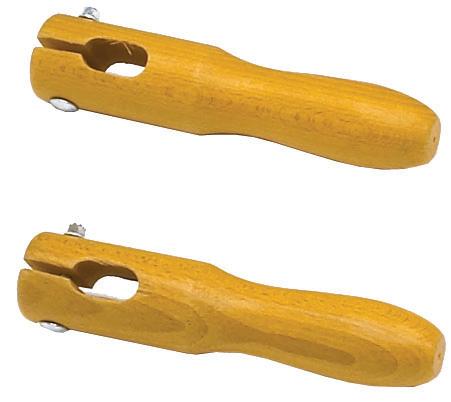 Lyngle, træhåndtag, sæt à 2 stk.