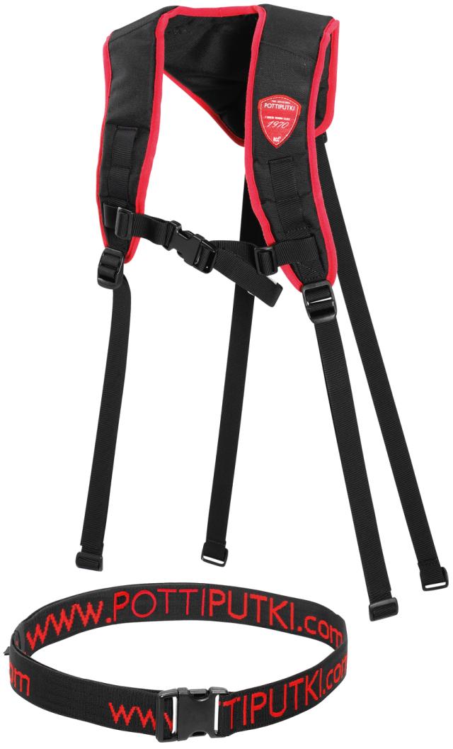 Sele til dobbelt Plantetaske Pottiputki Med bælte