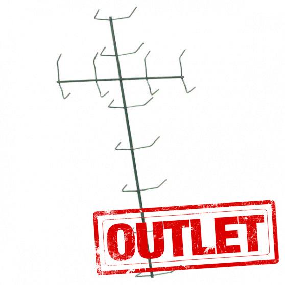 Clipseringe 18 kors 25 stk./box m/klemmer