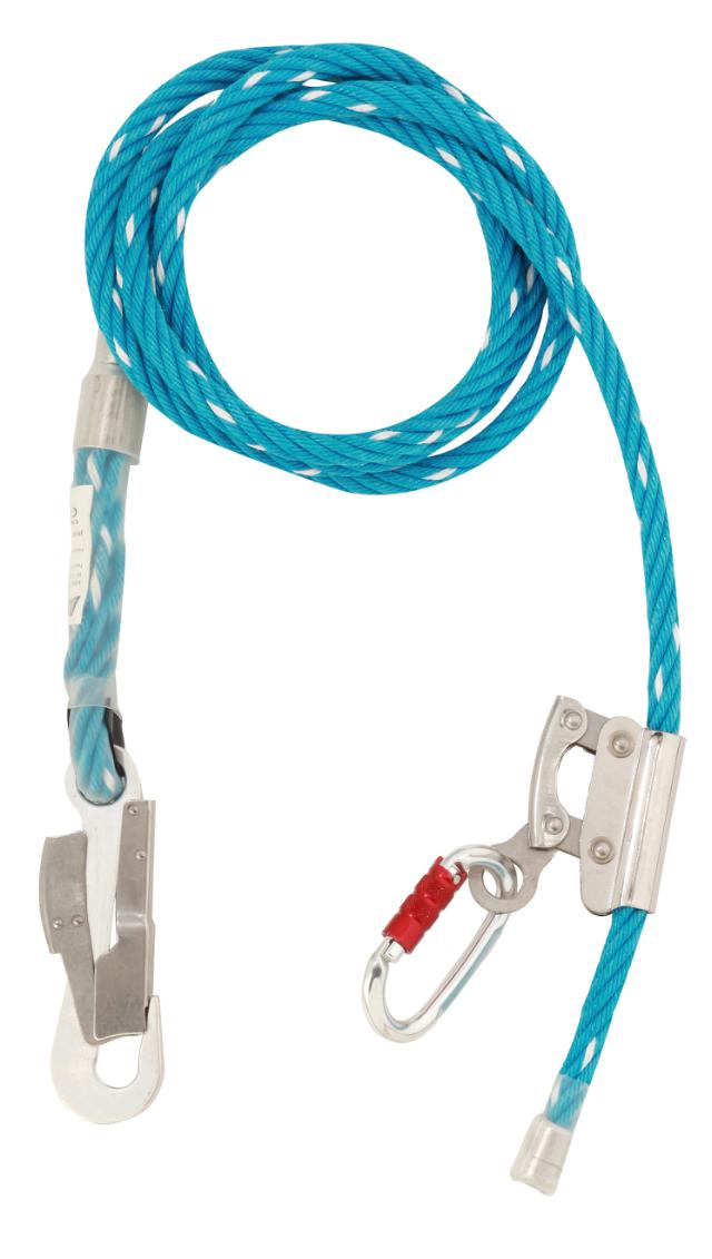 Komet støttestrop stålarmeret med karabinhager, længde 3