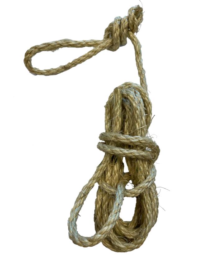 Pallereb, med øje, sisal, 3,2 m, 234/936 stk.