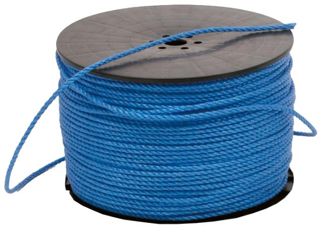 Polyreb blå 8mm, 220m/sp