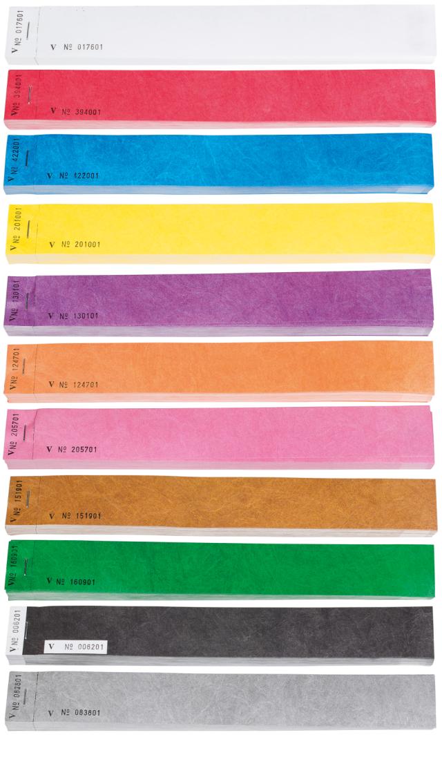 Juletræsetiket, Triwi DE, Tyvek, hovednr.